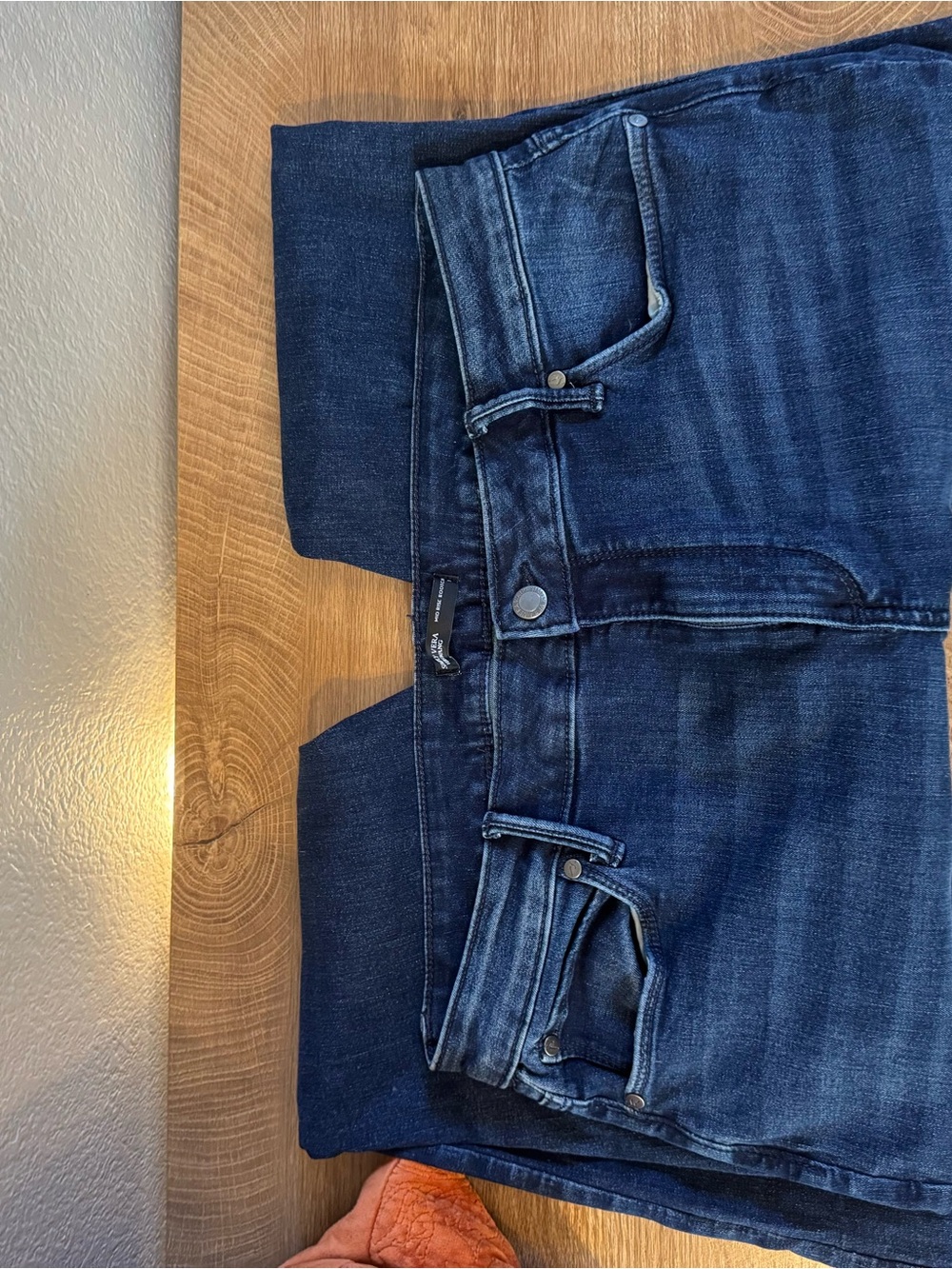 Simply Vera Vera Wang Dark Blue Stretch Jeggings